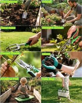 Beswill gardening gloves protect hands while offering flexible, comfortable grip