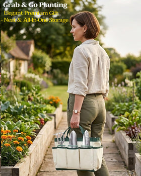 Beswill kneeling pad provides knee comfort while planting and weeding