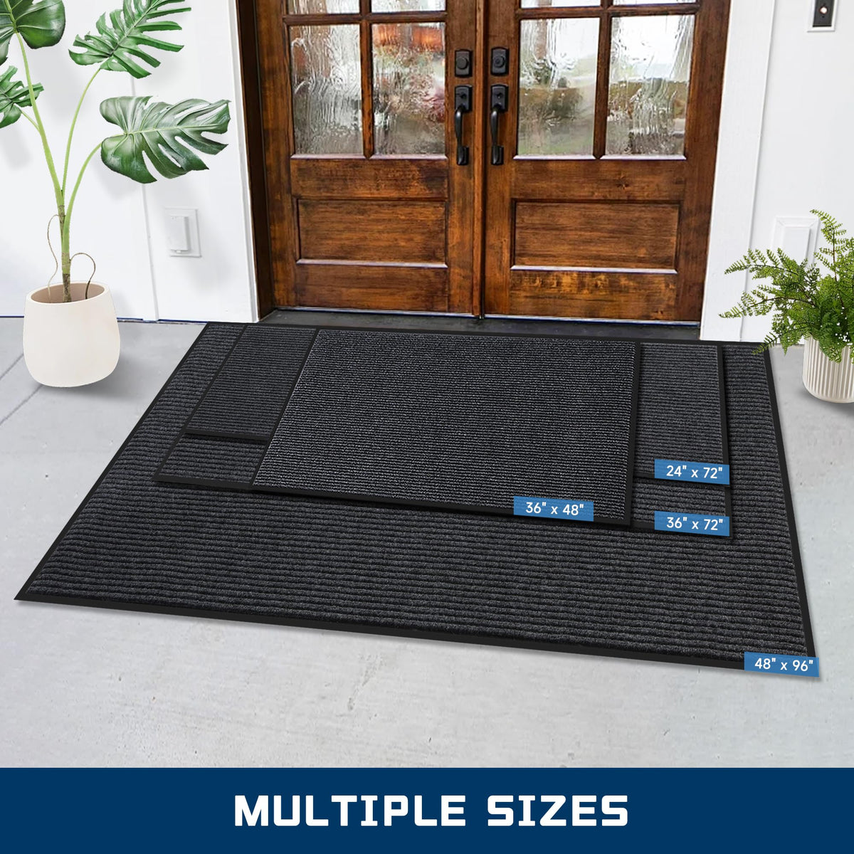 BesWin versatile entryway mat suited for high-traffic areas.
