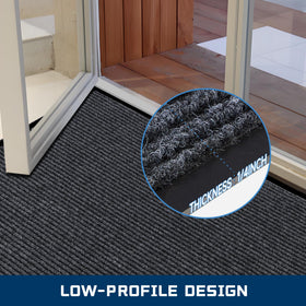 BesWin weatherproof mat performs in rain, snow, and sun.