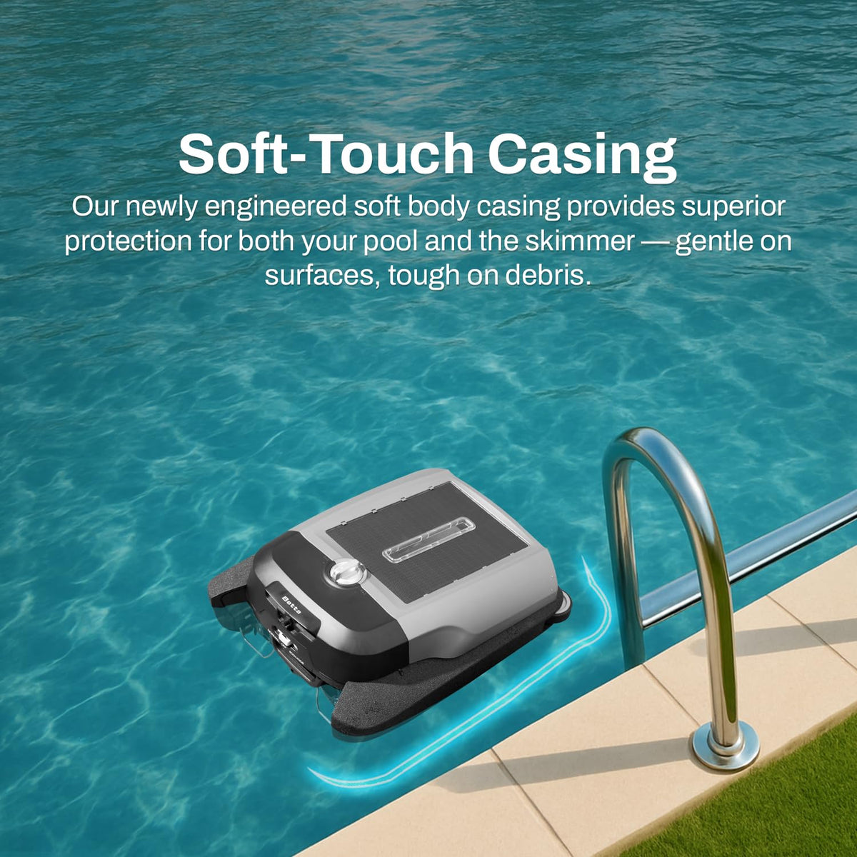 Betta Flex infinity-edge compatibility supports versatile installation options.