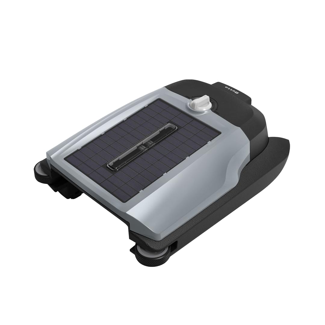 Betta Flex solar-powered skimmer gliding on water for debris-free surfaces.