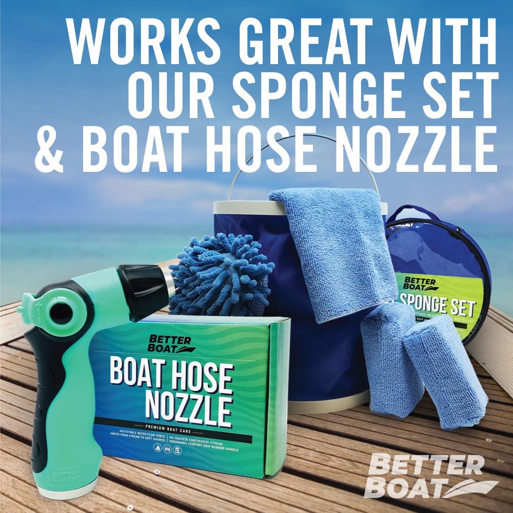 Better Boat car wash setup delivers controlled spray