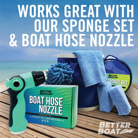Better Boat car wash setup delivers controlled spray