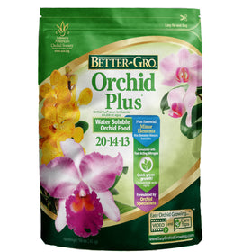 Better-Gro Orchid Plus 16oz bag, resealable for freshness and easy storage.