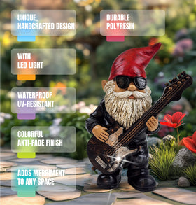 Better Office Products Garden Gnome, 8.4 inches tall, for noticeable curbside presence