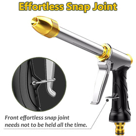 BEUED ergonomic nozzle with non-slip grip for comfortable long use.
