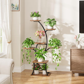 BEVAURORA plant stand grow light side view ideal for compact corners