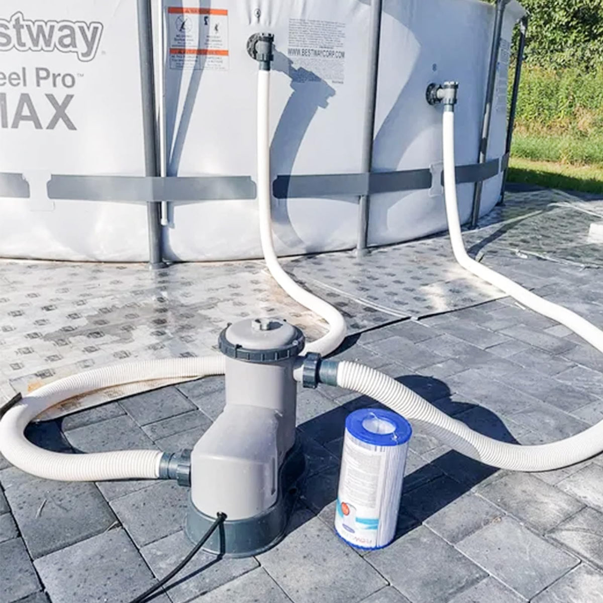 BEWAVE 1.5-inch 59-inch hose dual-pack simplifies maintenance and replacements
