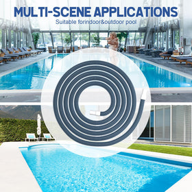 BEWAVE indoor and outdoor pool maintenance hose ready for versatile use