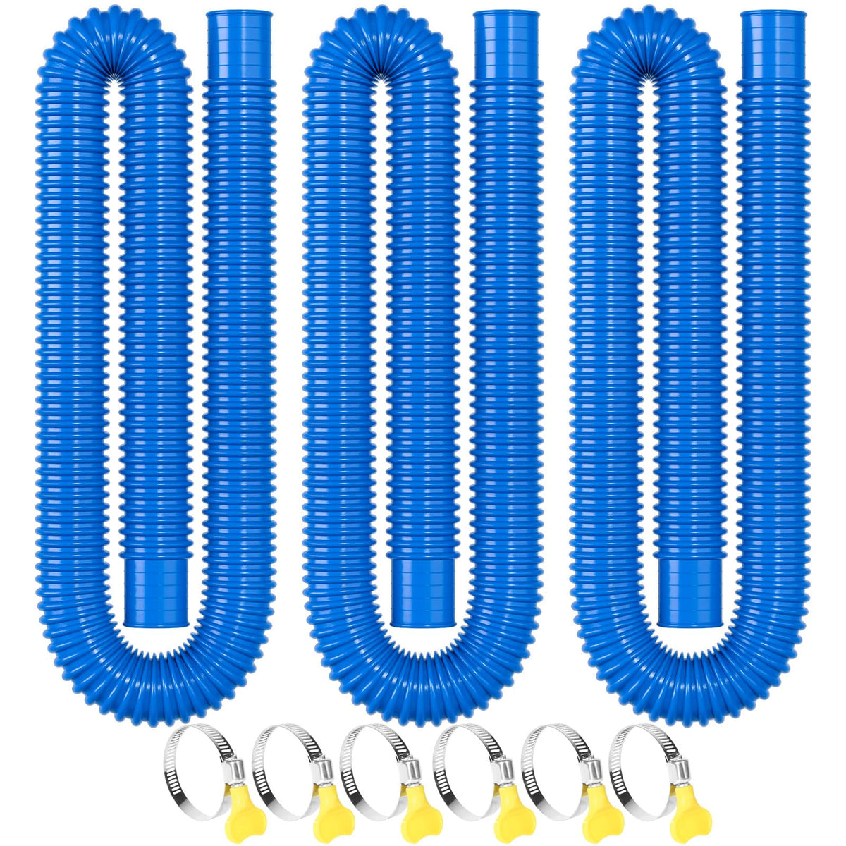 BEWAVE 1.25-inch pool hose, 41-inch length for steady above-ground water flow.