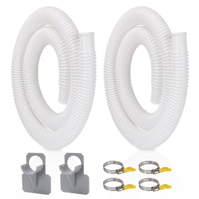 Bewave pool pump hose 1.25in 59in - durable replacement improves water flow.