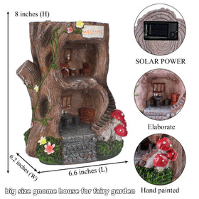 BEXLEYBAY outdoor decor idea with fairy houses for fairy tale lovers