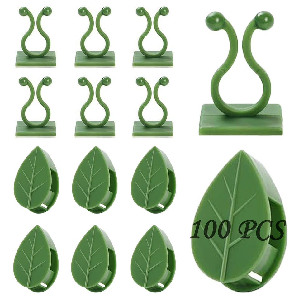 Beyoslf leaf-shaped wall clip secures climbing vines discreetly.