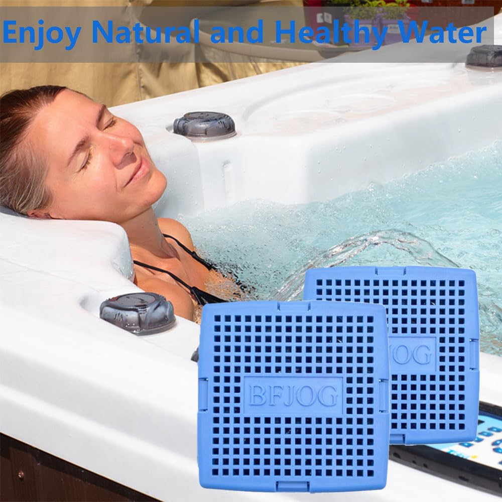 BFJOG eight-month supply with two-pack offers extended spa water freshness.