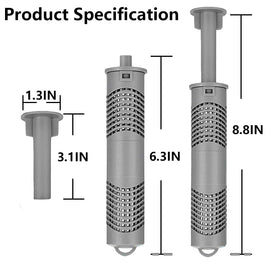 BFJOG Silver Ion Cartridge interior chamber highlights compact filtration design.