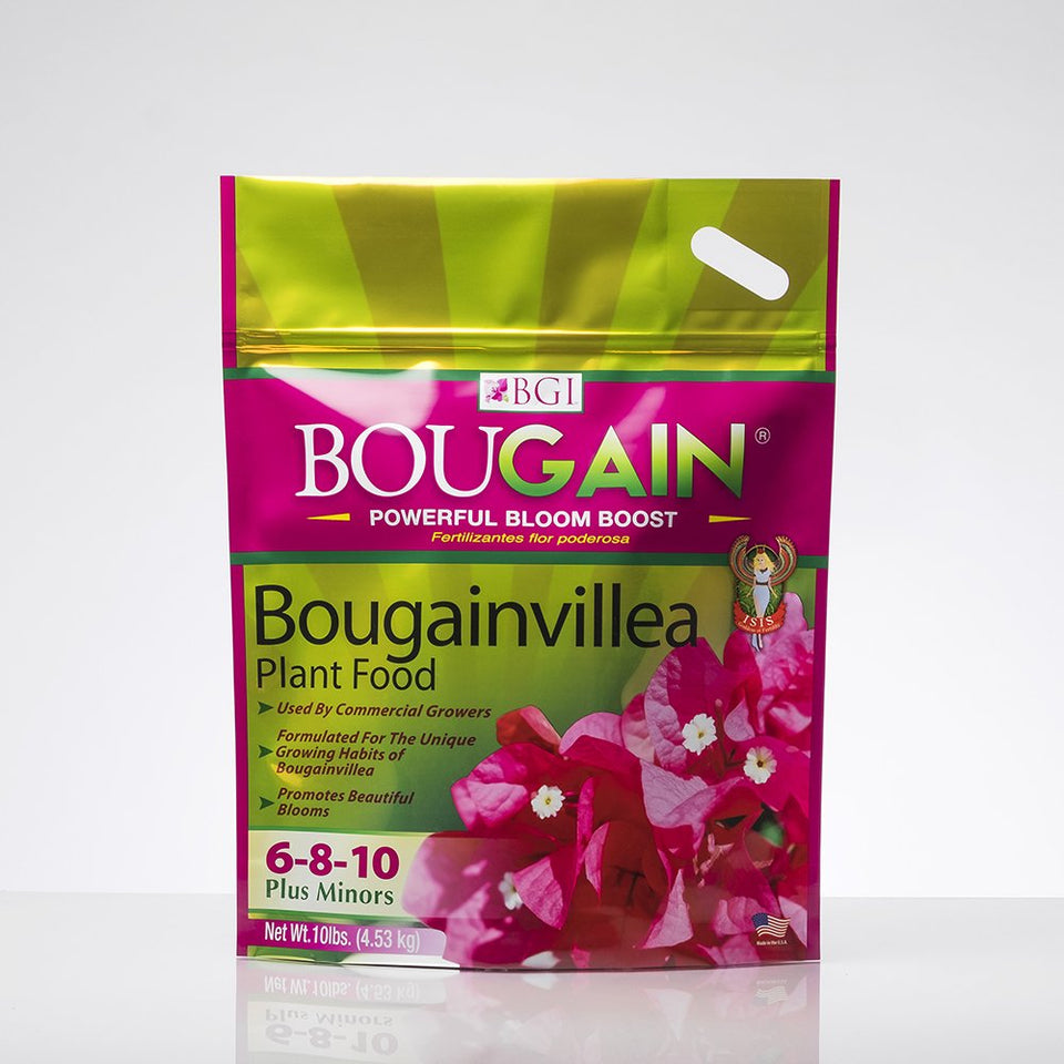 BGI Fertilizers Bougainvillea fertilizer bag with ready-to-use bloom boost granules