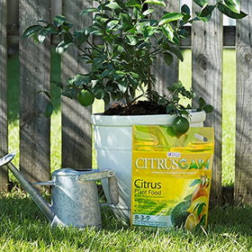 BGI CitrusGain bag with reclosable top keeps nutrients fresh.
