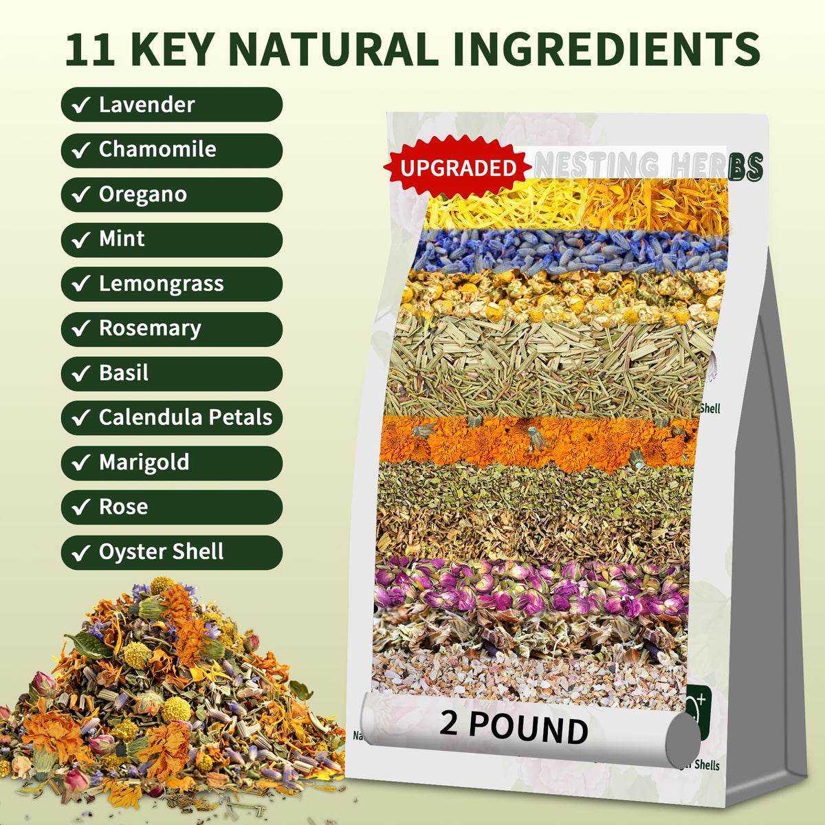 BGraceyy aromatic nest-coop refresh showcases a fresh coop aroma and cleaner nesting boxes.