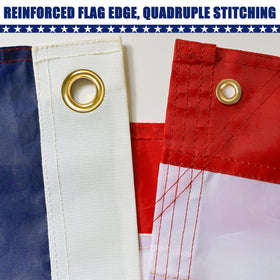 BGTXCZ flag for indoor or outdoor display during patriotic events.