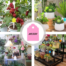 BHSKJSZ plastic labels for nurseries with easy hanging
