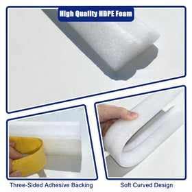 Bhyhok universal-fit design supports many above-ground pool shapes.