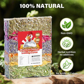 Bicrown nesting-box freshness from herb mix creates a calmer resting space.