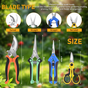 BIDMLI one-piece handle design enhances durability during heavy pruning.