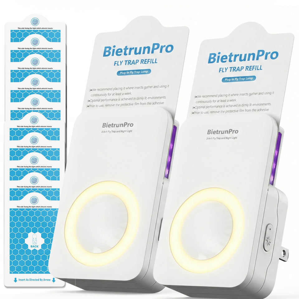 BietrunPro 2nd Gen fly trap front view for discreet indoor pest control