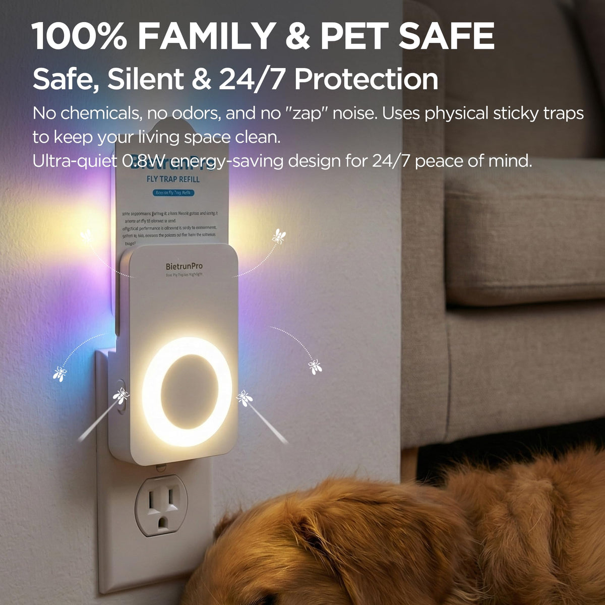 Five-refill bundle from BietrunPro for sustained indoor pest control.