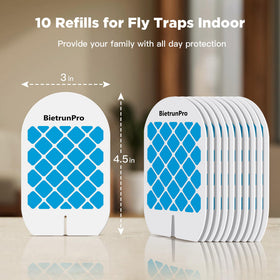 BietrunPro dual-sided adhesive boards for strong capture in indoor traps