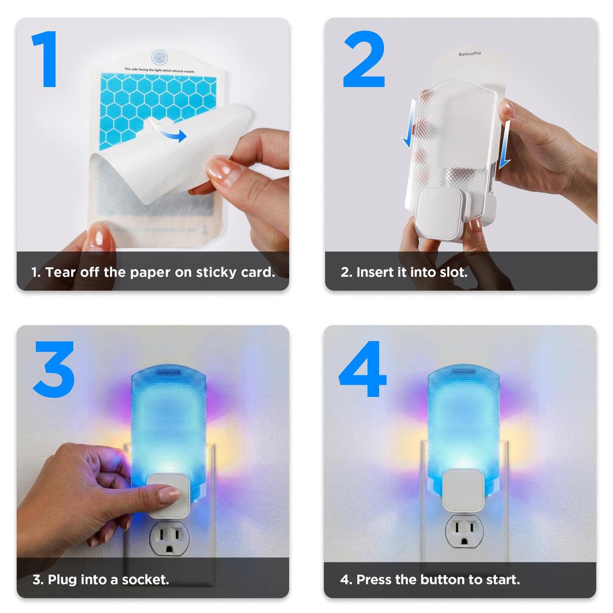 BietrunPro energy-saving 0.8W operation in quiet mode