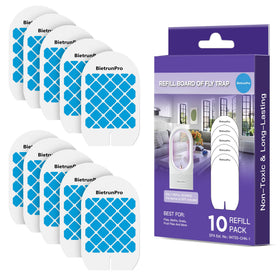 BietrunPro fly trap refill pack for indoor use with FCZZ-01, high-adhesion boards