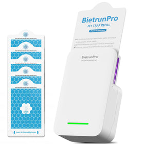 BietrunPro plug-in trap in outlet delivers quiet, continuous pest control.
