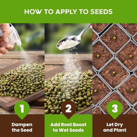Big Foot Root Boost used in garden beds and pots for stronger roots.