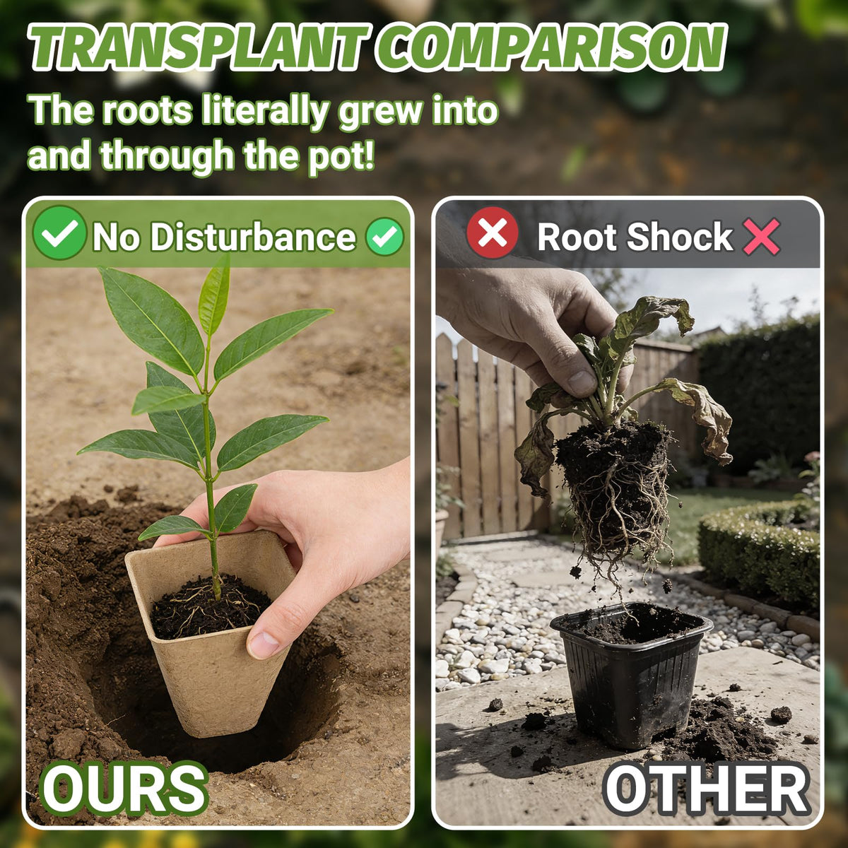 BIGIVACA includes 60 plant labels for organized seed starting