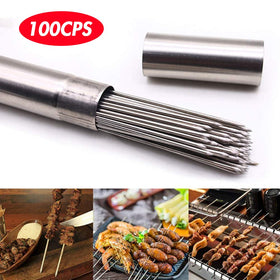 BigOtters skewers ideal for meat shrimp vegetables on grills.