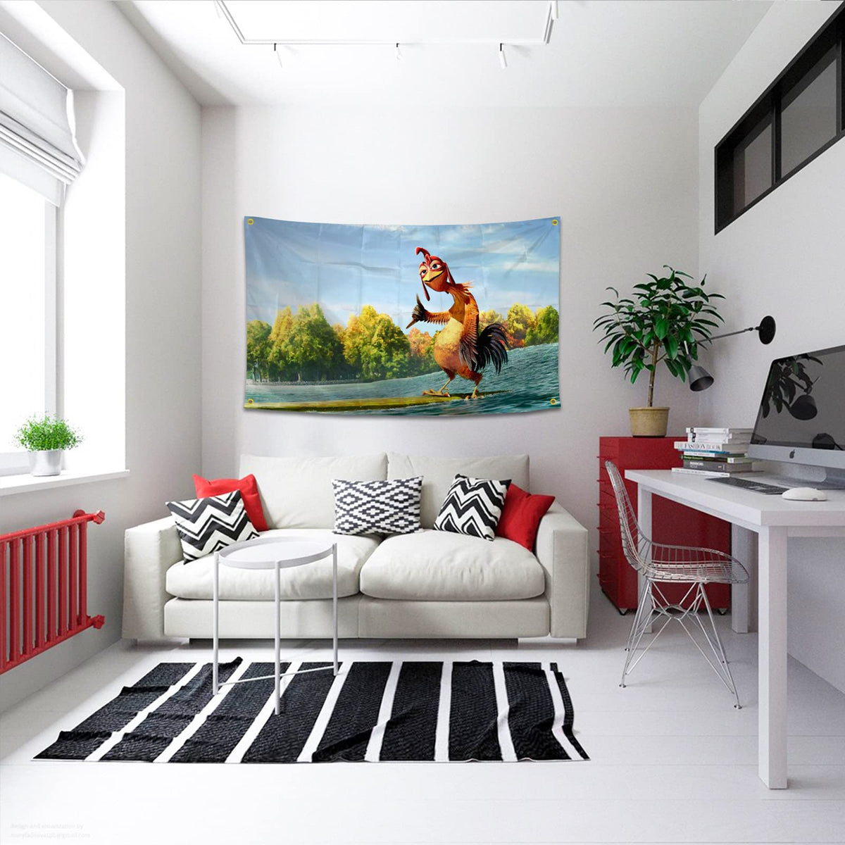 BIiaiue bedroom party banner ideal for celebrations and events