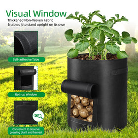 BIJOKETTEN large-capacity planter supports generous harvests.