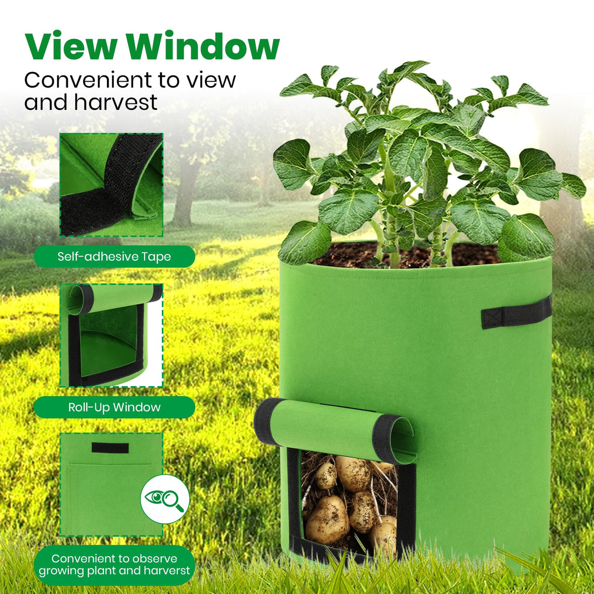 BIJOKETTEN versatile vegetable planter for a variety of crops