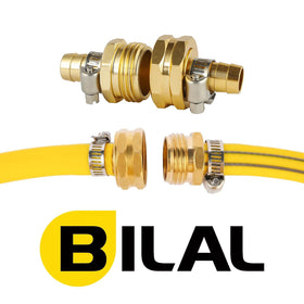 1/2 inch barb to 3/4 inch GHT adapters included in Bilal kit.