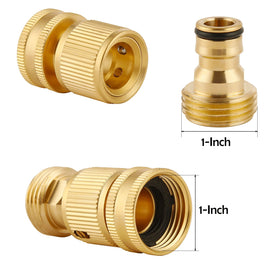 Bilal brass female connectors provide tight no-leak hose fittings