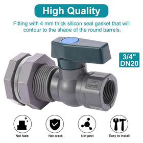 BILAL GHT to NPT adapter close-up enabling hose compatibility