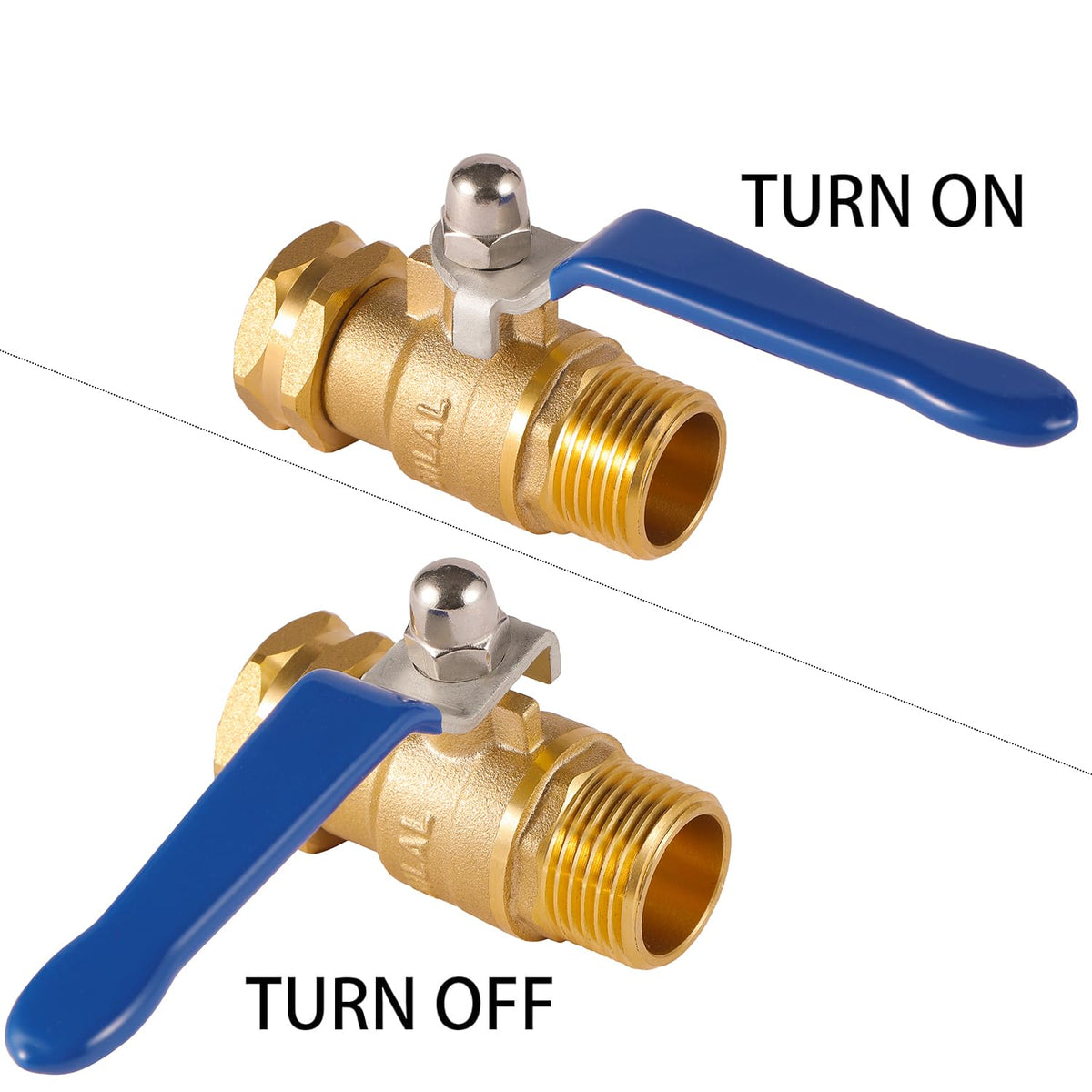 Bilal large inner diameter valve powering efficient watering across garden beds and planters.