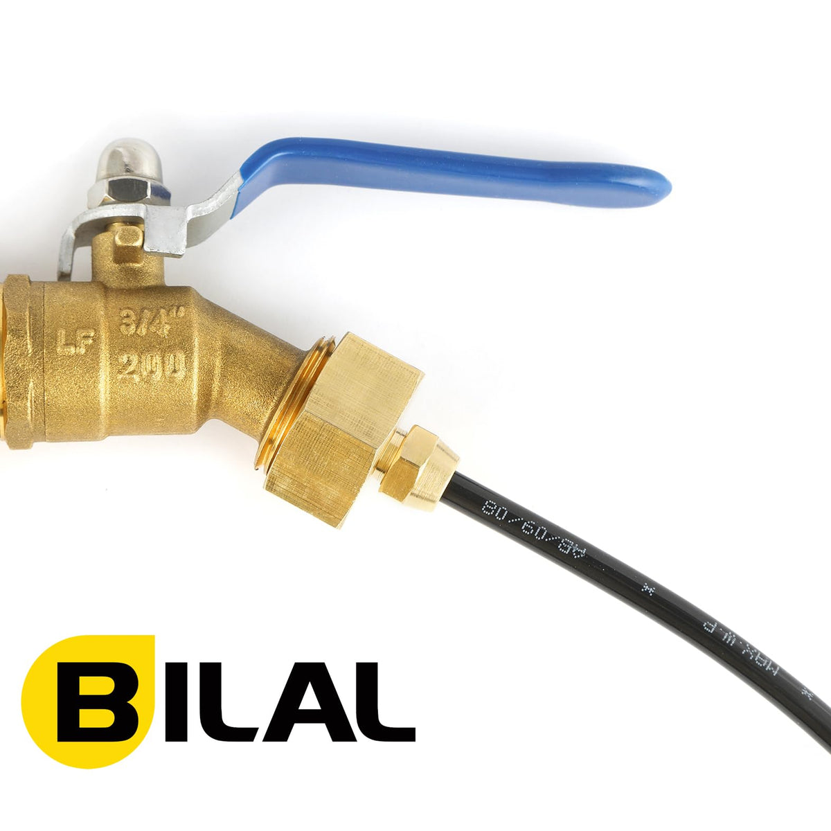 Bilal irrigation-ready connector enables quick, drip irrigation setups