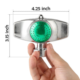 BILAL metal spot sprinkler with 30ft coverage for small lawns.
