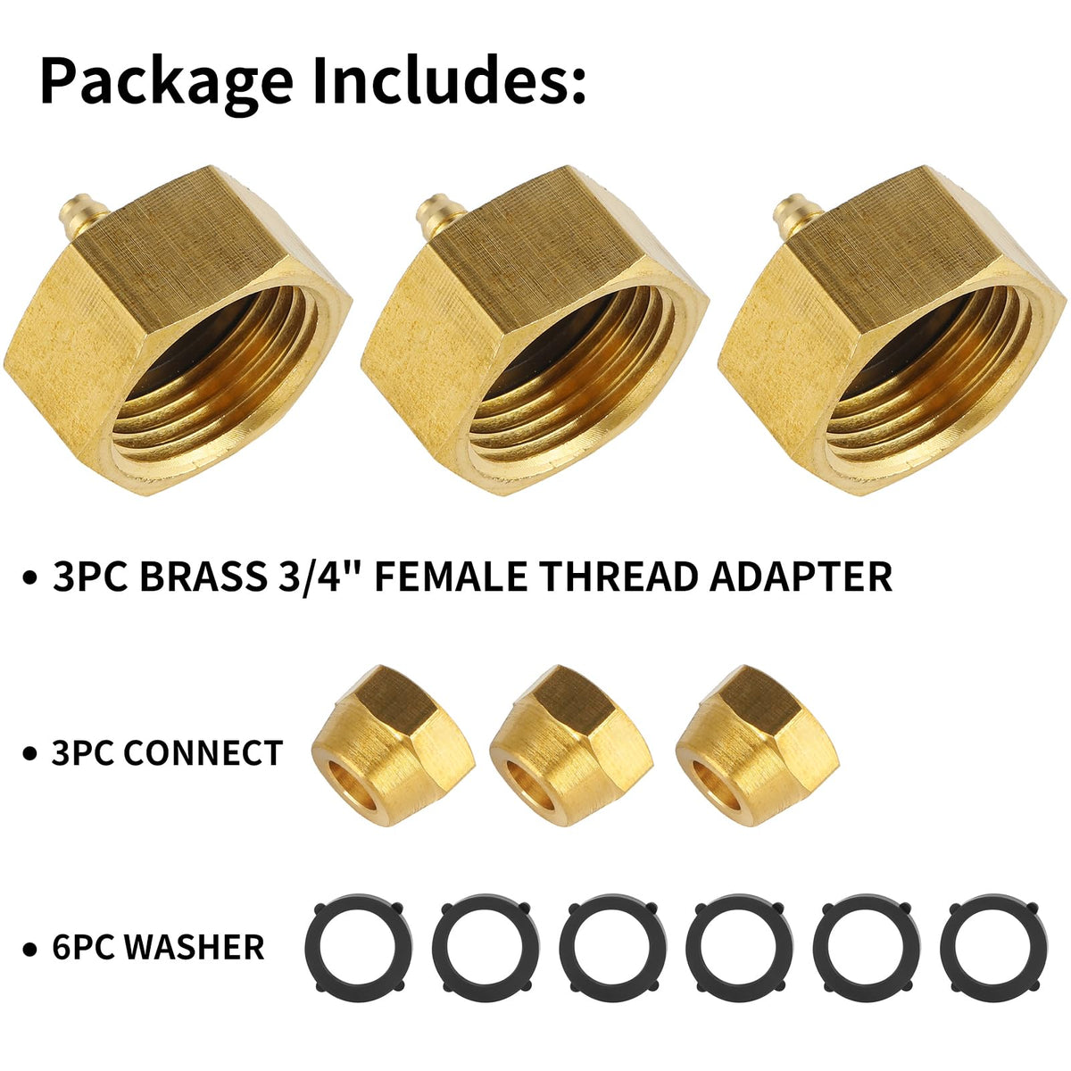 Bilal 3-set package provides flexibility for hoses and taps
