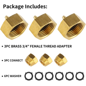 Bilal 3-set package provides flexibility for hoses and taps