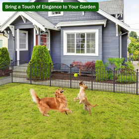 Bilibompa rustproof coating shown on fencing for outdoor durability
