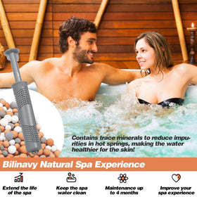 Bilinavy Spa Ag+ mineral stick offers up to four months use.
